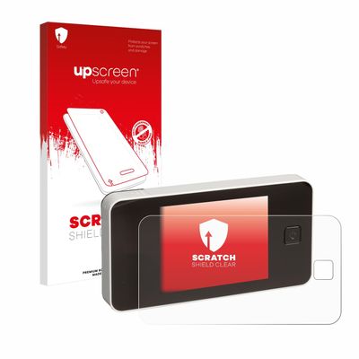 upscreen Scratch Shield Screen Protector Compatible with Burg Wchter eGuard DG 8100 - HD-Clear, Anti-Fingerprint