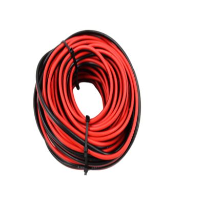 IMC Audio 22 Gauge Speaker Wire - 20 Ft Red and Black Stranded Copper Wire for Superior Audio Quality, Flexible and Durable Design