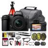 Nikon Z50II Mirrorless Digital Camera with NIKKOR Z DX 16-50mm f/3.5-6.3 Lens Bundle with 64GB Memory Card + 6Ave Cleaning kit+ More Vlogging Accessories Kit (Renewed) view 1