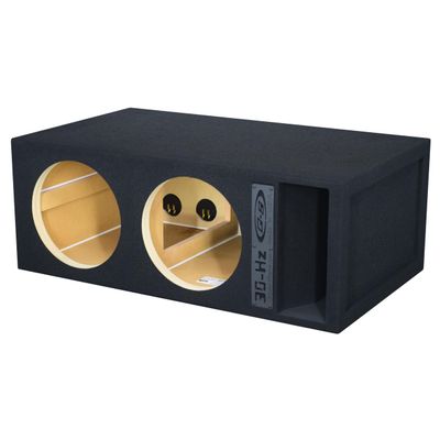 30HZ Competition Vented Sub Box Dual Ported Subwoofer Enclosure Vented Speaker Box Car Audio (12")
