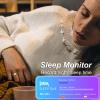 CNBRO Smart Ring Heart Rate Monitor Sleep Tracker Fitness Ring Blood Pressure Fitness Tracker Pedometer Calories Step Counter Health Smart Rings for Men Women with Charging Case view 4