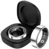 CNBRO Smart Ring Heart Rate Monitor Sleep Tracker Fitness Ring Blood Pressure Fitness Tracker Pedometer Calories Step Counter Health Smart Rings for Men Women with Charging Case view 1