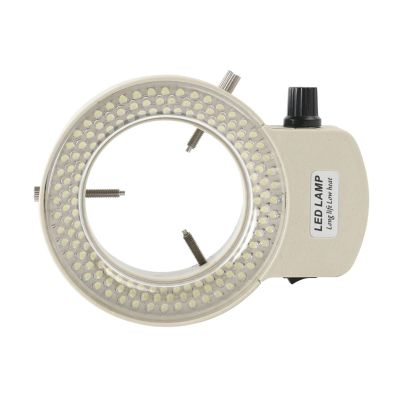6500K 144 LED Ring Light for Industrial Video Stereo Microscope Camera 1080P HDMI VGA USB Camera 110V 220V(Plug-01)