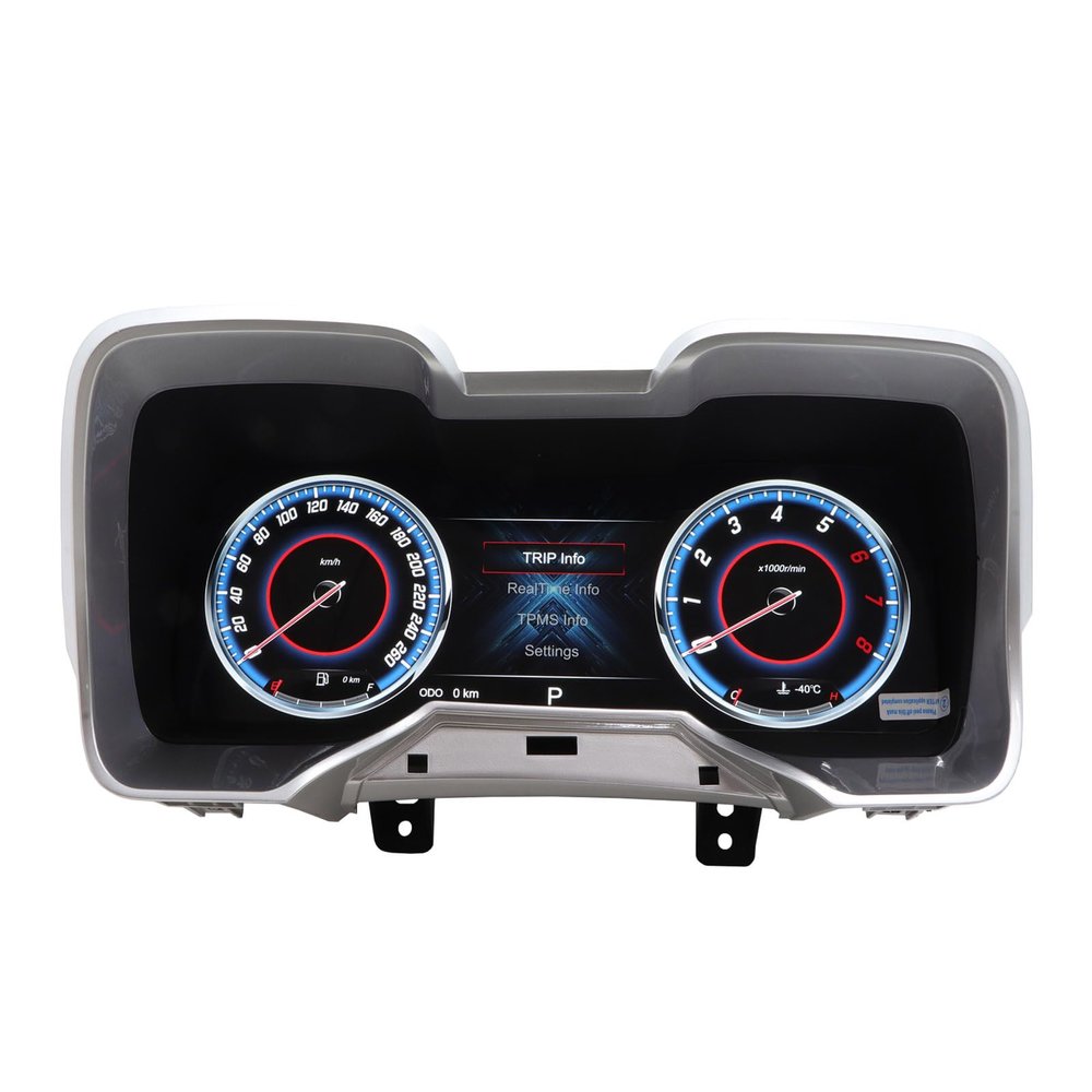 12.3'' Meter Cockpit Digital Cluster Dash Replacement Cluster LCD Screen for Chevrolet Camaro 5th Gen 2011-2014,Support Carplay,Signal Input offront View/Right View Area