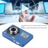 48MP 4K Digital Camera with 8X Zoom, 2.7in LCD Screen, Anti Shake for Photography, Continuous Shooting, with 128GB Memory Card Support, for Vlogging and YouTube (Blue) view 3