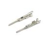 50 Pcs Crimp Terminal 0.4 MM Splice Pins H62 Brass Tinned Automotive Connector Socket Terminal DJ612-F0.4A G561 view 1