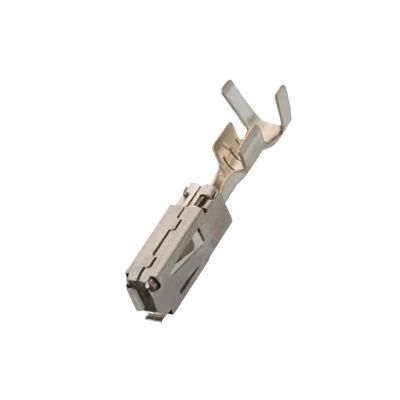 50-500Pcs 2.8MM Automotive Wire Crimping Terminal Metal Splice Female Pins Contacts Fit Compatible Connector 1-968849-1 DJ627B-2.8B(Quantity 500Pcs)