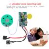 Voice Greeting Card, 4mins DIY Recordable Voice Module Greeting Card Chip, Reusable Record Music or Sound, Music Sound Voice Recording Player Chip Module for DIY Cards/Toys view 4