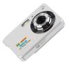 48MP 4K Digital Camera with 8X Zoom, 2.7in LCD Screen, Anti Shake for Photography, Continuous Shooting, with 128GB Memory Card Support, for Vlogging and YouTube (Silver) view 3