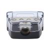 Car Sound Frequency Power Distribution Block, 1 in 4 Out Cable Connector with Hexagonal Wrench and Conversion Heads Tool view 4