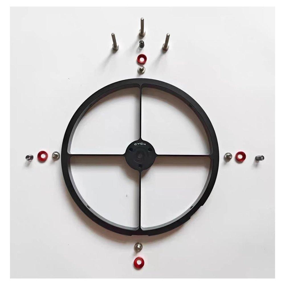 150mm 200mm 150/750 200/1000 One Piece Secondary Mirror Stand Alloy with Screws(200mm)