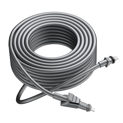 Oreilet Flat High Performance / 75ft Cable, Rectangular Satellite Replacement Cable Flat Network Cable, Cable Extension Cord for Flat High Performance