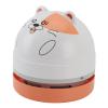 aqxreight Desktop Vacuum Cleaner with Detachable Nozzle, Portable Cordless Vacuum for, Crumbs, and Pet Hair, Compact Tabletop Cleaner for Keyboard, Car, Office, and Home Use view 4