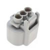 1 Set DJ7037FA-2.2-21 3 Pin Automotive Speed p/Lug Waterprof Cable Connector Socket view 2