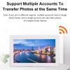15.6 inch Digital Photo Frame, Digital Picture Frame, Smart Photo Frame Video Player for Home, Support Transfer Photos, Weather Sync, Sleep Mode and Rotating Display (US) view 4