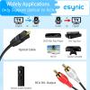 eSynic Professional Optical to RCA Adapter& 4 Way HDMI Splitter Kit view 2