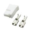 1 Set 2Pin Auto Electric Scooter Female p/Lug Cable Wiring Connector 926522-2 with Wires(Female) view 1
