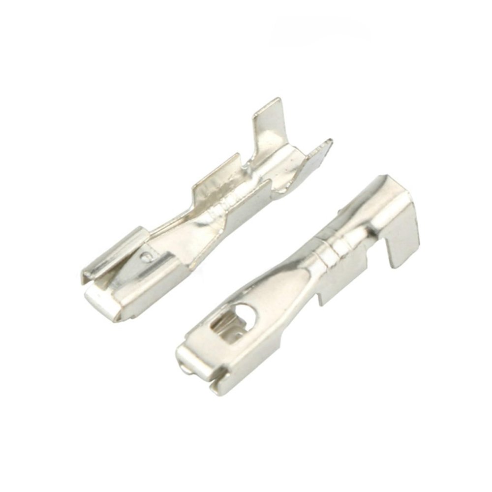 50/100/200Pcs 3.0MM Pin Automotive Wiring Harness Splice Crimp Terminal Fit Compatible Car Connector DJ621-3 * 0.6B(50 pcs)