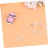 CONGARTENO Girls Headphones Over Ear Headphones Wire Sports Earphone Neck Hanging Headset Noise Canceling Comfortable for Day Use view 3