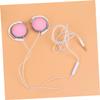 CONGARTENO Girls Headphones Over Ear Headphones Wire Sports Earphone Neck Hanging Headset Noise Canceling Comfortable for Day Use view 4