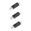 3pcs 3 1 Type-c Micro USB Card Reader Card Reader Usb2.0 Micro USB Reader Memory Card Reader USB c Type-c Card Reader Memory Card Readers Sim Card Reader view 1