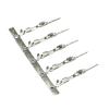 50-500Pcs Auto Female Male Crimp Pins Loose Wire Terminal 1123343-1 Fit Compatible Amp Connector 1376352-1 DJ624B-0.6A/DJ611S-0.7S(Male Terminal,Package 50pcs) view 1