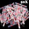 10/50PCS Thermal Shrinkage Electrical Car Wires Connector Solder Extrusion Terminals Block Cable Termination Wireway Clamping(M8,50pcs) view 2