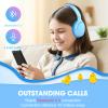 INFURTURE Active Noise Cancelling Headphones, Kids Bluetooth Headphones Wireless Over Ear Headphone, 85/94dB Volume Limited, 50H ANC & 90H Normal Playtime,for Airplane/Train/Auto/idea Gift view 4