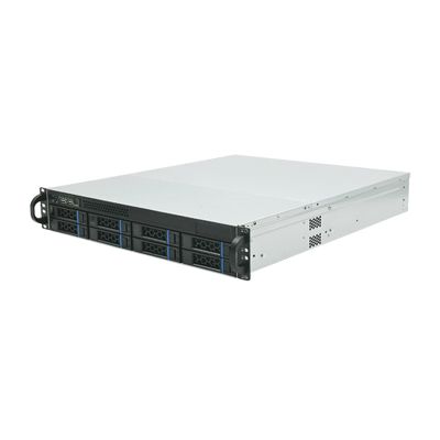 Boartechs 8Bay HDD 2U 520MM Hotswap Server Case Support ATX PSU M-ATX 9.6"*9.6" and Below Motherboard Optional 6G 12G SATA SAS Backplane(with SATA Backplane)