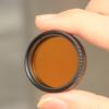 2pcs 1.25 Inch 31.7mm NO.21 with Optical M28*0.6mm Orange Color Telescope view 3