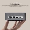 Case Cover for Mac mini M4 / M4 Pro 2024, Soft Silicone Protective Cover Compatible with Mac mini M4 / M4 Pro 2024,Shockproof,Dustproof, Waterproof,Anti-Scratch (Black) view 4