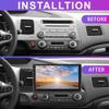 10" HD Car Stereo Radio for Honda Civic 2006-2011 Compatible with Wireless CarPlay & Android Auto, Touch Screen, Bluetooth Audio, FM, SWC, WiFi, Mirror Link, 2+32GB view 2