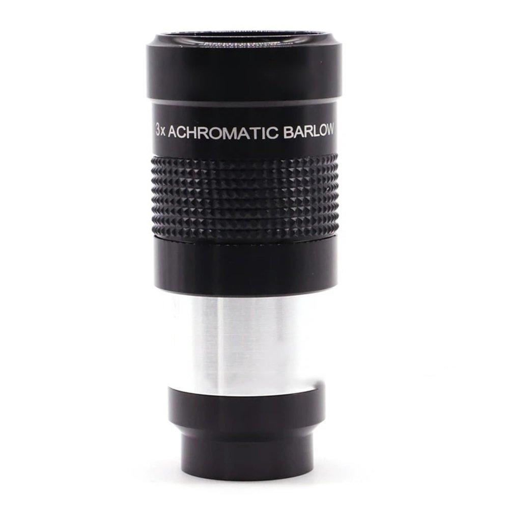 1.25" 2X 3X Barlow Lens Eyepiece Multi-Coated Elements Achromatic Professional Astronomical Telescope(3X)