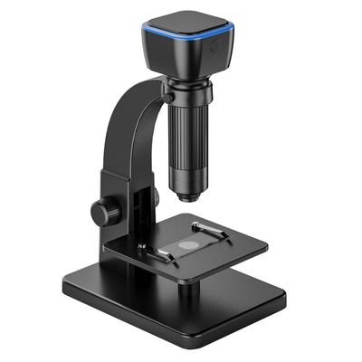 Microscope Kit Digital Microscope Connection 2000X Microscope 5.0M Pixel Dual LED Lights Sources Microscope Lens Adapters