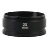Microscope Observation 0.3X 0.5X 0.7X 0.75X 1X 1.5X 2.0X Barlow Lens Thread M48mm for Stereo Binocular Trinocular Microscope(0.5X 2X) view 2