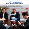 GetD AI Glasses for Men & Women, Smart Glasses Powered by ChatGPT with 145-Language Translation,Bluetooth 5.4 Glasses, Polarized & Photochromic Lenses, 11H Music Play for Driving and Daily Use view 3