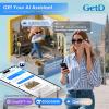 GetD AI Glasses for Men & Women, Smart Glasses Powered by ChatGPT with 145-Language Translation,Bluetooth 5.4 Glasses, Polarized & Photochromic Lenses, 11H Music Play for Driving and Daily Use view 4