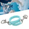 Leapiture Diving Camera Handle Rope Underwater Camera Carry Lanyard Strong Noctilucence Wearproof for Underwater Photography (Blue) view 2