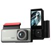 Shkalacar Dash Cam, 3 Channel Dash Cam, 1080P + 480P + 480P Dash Cam Front and Inside, 2.0" IPS Screen, Night Vision, 170 Wide Angle, WDR, Loop Recording view 1