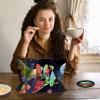 ACWDMKH Case for Kindle Scribe,360 Degree Rotating Swivel PU Leather Stand Flip Folio Cover with Auto Wake/Sleep for Amazon Kindle Scribe Cover 10.2 Inch (2024/2022 Release),Cute Frog Mushroom view 3
