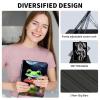 ACWDMKH Case for Kindle Scribe,360 Degree Rotating Swivel PU Leather Stand Flip Folio Cover with Auto Wake/Sleep for Amazon Kindle Scribe Cover 10.2 Inch (2024/2022 Release),Cute Frog Mushroom view 4