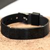 Sarcasm Back End Developer Black Mesh Bracelet Engraved Back End Developer Only Because Fucking Miracle Worker Isn't a Real Job Title, Adjustable Back End Developer Christmas Birthday Engraved Gi view 3