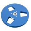 Empty Tape Reel 5 Inch 3 Holes Nab Universal Open Empty Aluminum Alloy Takeup Reel for Studer ReVox Reel to Reel Recorder 1/4 Inch Tape (Blue) view 2
