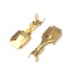 20/50/100/200Pcs 6.3MM Car Crimp Terminal Spade Connector Copper Pins Auto Female Splice Wire Terminals DJ621-B6.3(20 pcs) view 1