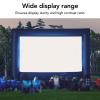 Ejoyous Projection Screen, 60-100 Inch Portable Foldable Noncrease White Projector Curtain Movie Projector Screen 4:3 for Home Theater, Conference, Outdoor Camping Movie (100 inches) view 4