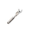 10/50/100Pcs 0.8MM Pins Automotive Round Crimp Electrical Wire Terminal Loose Metal Fit Compatible Auto ECU Connector 15452126(50 pcs) view 1
