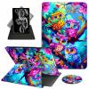ACWDMKH Case for Kindle Scribe,360 Degree Rotating Swivel PU Leather Stand Flip Folio Cover with Auto Wake/Sleep for Amazon Kindle Scribe Cover 10.2 Inch (2024/2022 Release),Colorful Owl Tree view 1