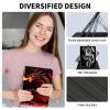 ACWDMKH Case for Kindle Fire 7 Tablet Case 7 Inch (9th/7th/5th Generation,2019/2017/2015 Release),360 Degree Rotating Swivel PU Leather Stand Folio Cover with Auto Wake/Sleep,Fire Red Dragon view 4