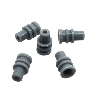 100/200/500Pcs Auto Waterprof Silicone Rubber Super Sealed Wire Seals Fit Compatible 1.5 MM Automotive Connectors(100 pcs)