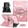 ACWDMKH Case for Kindle Scribe,360 Degree Rotating Swivel PU Leather Stand Flip Folio Cover with Auto Wake/Sleep for Amazon Kindle Scribe Cover 10.2 Inch (2024/2022 Release),Pink Glitter view 1